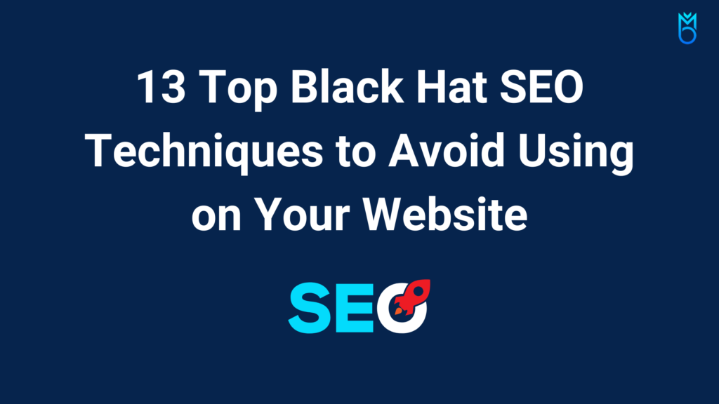 Black Hat SEO techniques to Avoid